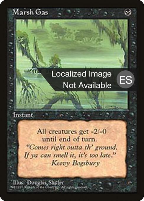 Marsh Gas from Fourth Edition Foreign Black Border