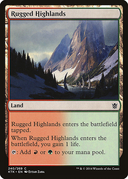 Rugged Highlands from Khans of Tarkir