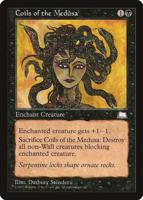 Coils of the Medusa highlighted card art