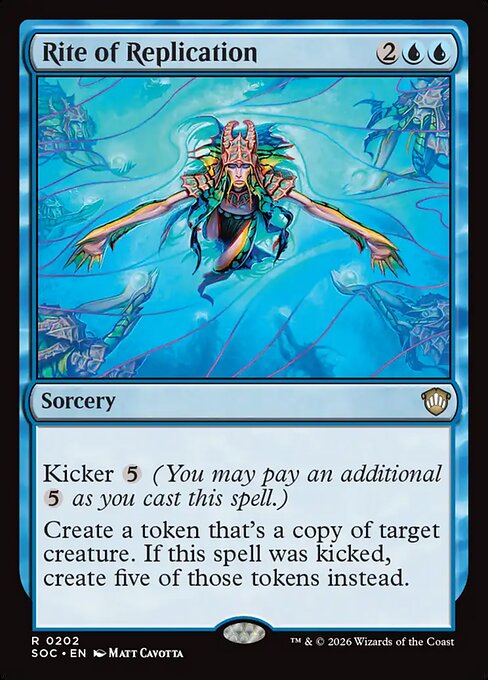 Rite of Replication from Secrets of Strixhaven Commander
