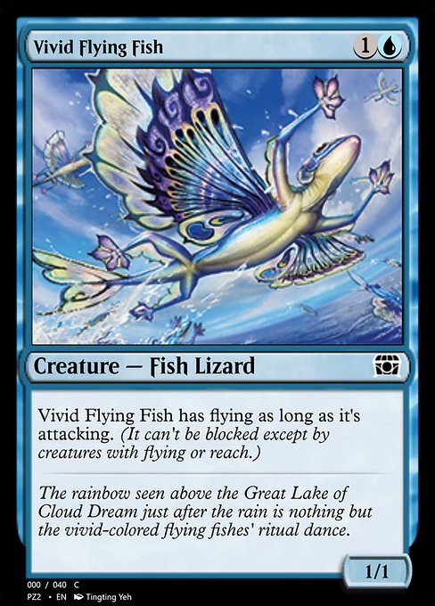 Vivid Flying Fish highlighted card art
