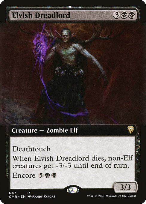 Elvish Dreadlord from Commander Legends
