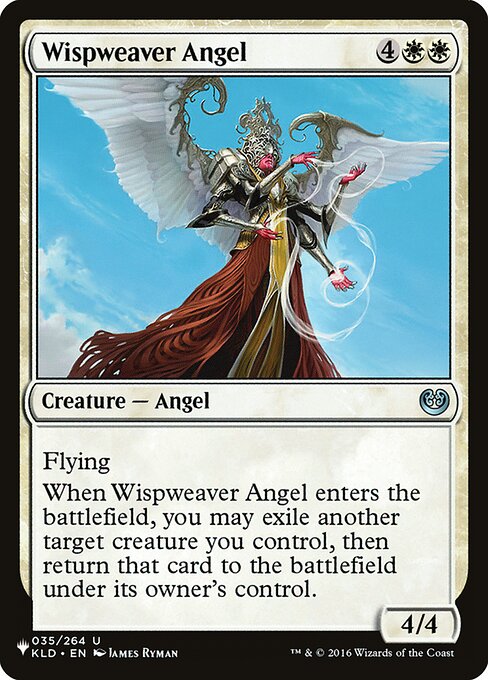 Wispweaver Angel highlighted card art