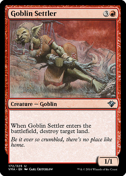 Goblin Settler from Vintage Masters
