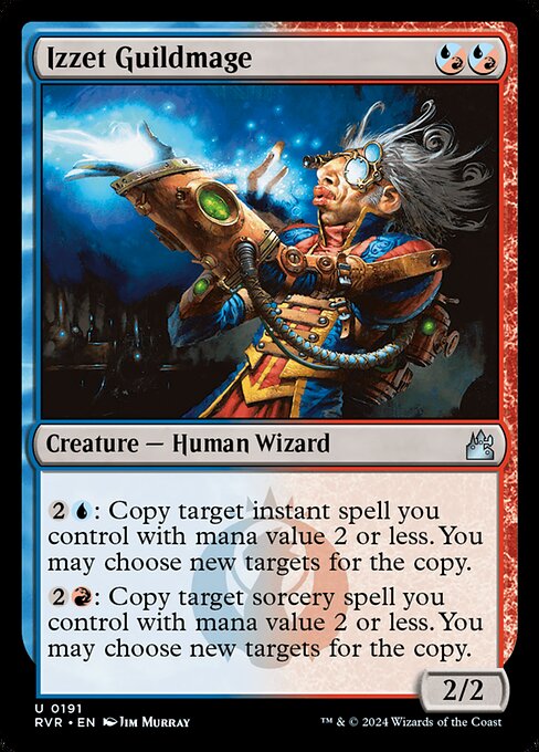 Izzet Guildmage highlighted card art