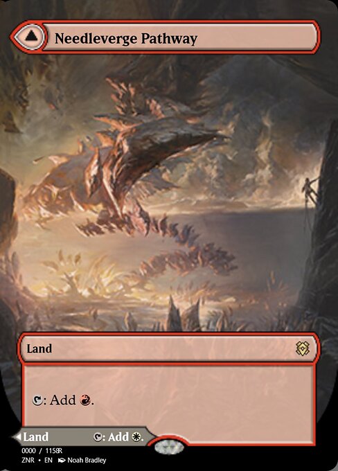 Needleverge Pathway // Pillarverge Pathway from Magic Online Promos