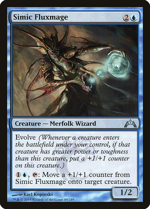 Simic Fluxmage highlighted card art