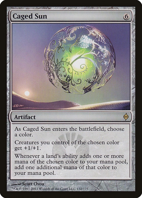 Caged Sun from New Phyrexia