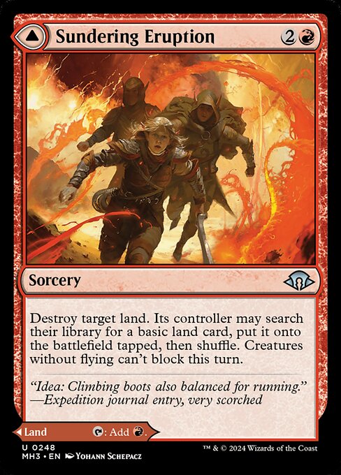 Sundering Eruption // Volcanic Fissure from Modern Horizons 3
