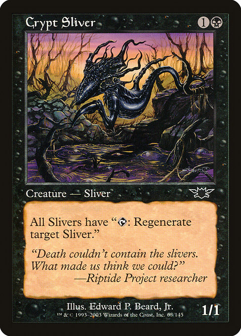 Crypt Sliver from Legions