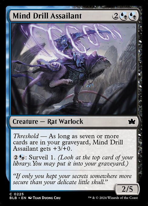 Mind Drill Assailant highlighted card art