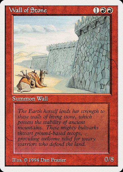 Wall of Stone from Summer Magic / Edgar
