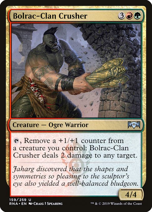 Bolrac-Clan Crusher highlighted card art