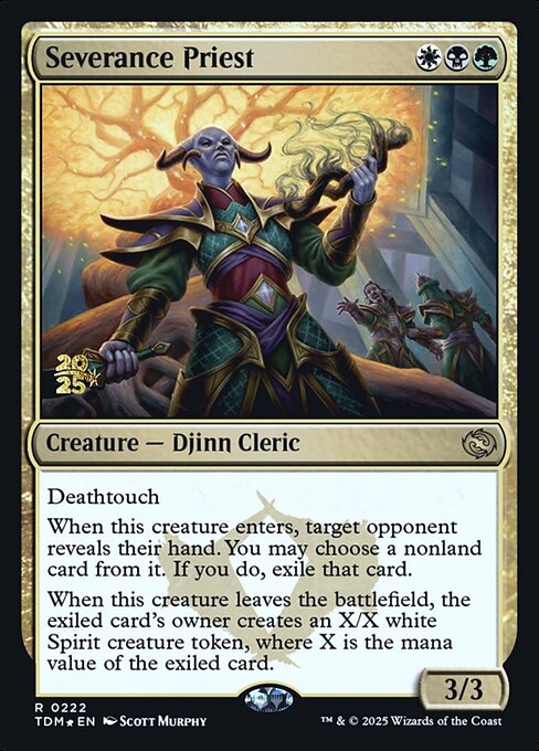 Severance Priest highlighted card art