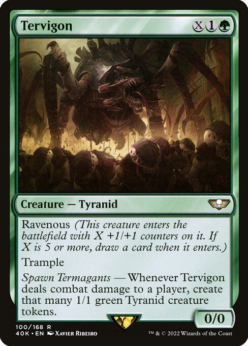 Tervigon highlighted card art