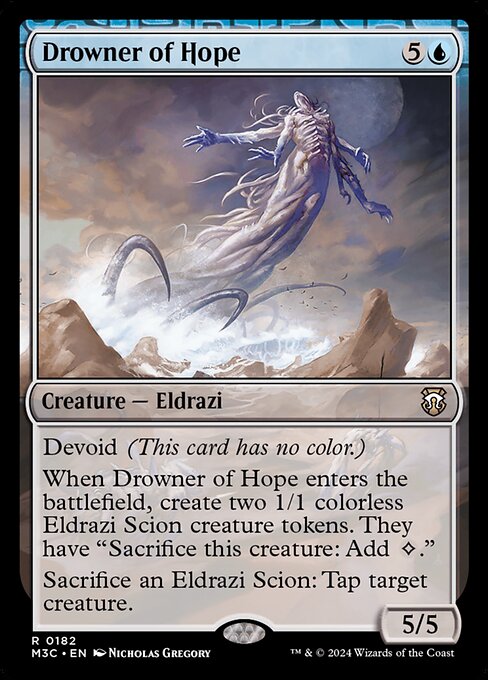 Drowner of Hope highlighted card art