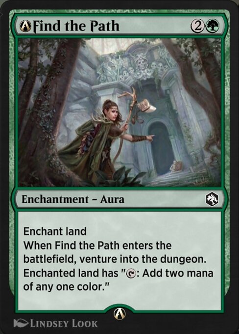 A-Find the Path highlighted card art