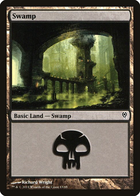 Swamp from Duel Decks: Jace vs. Vraska
