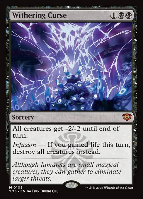 Withering Curse from Secrets of Strixhaven