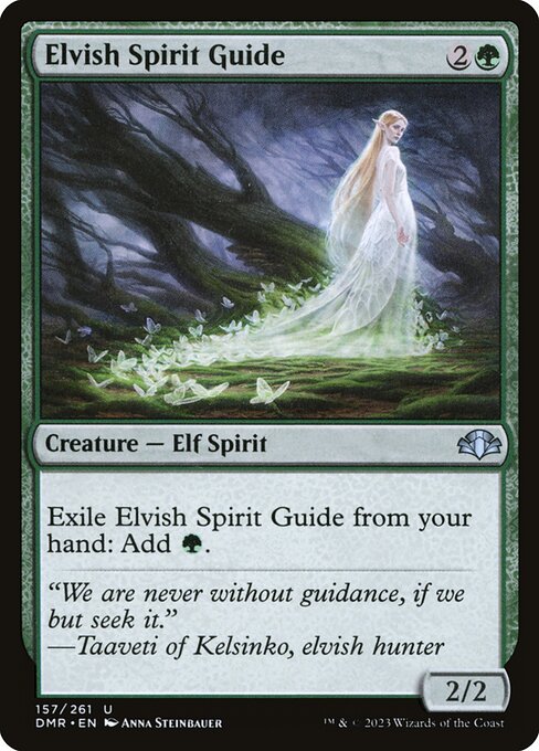 Elvish Spirit Guide from Dominaria Remastered