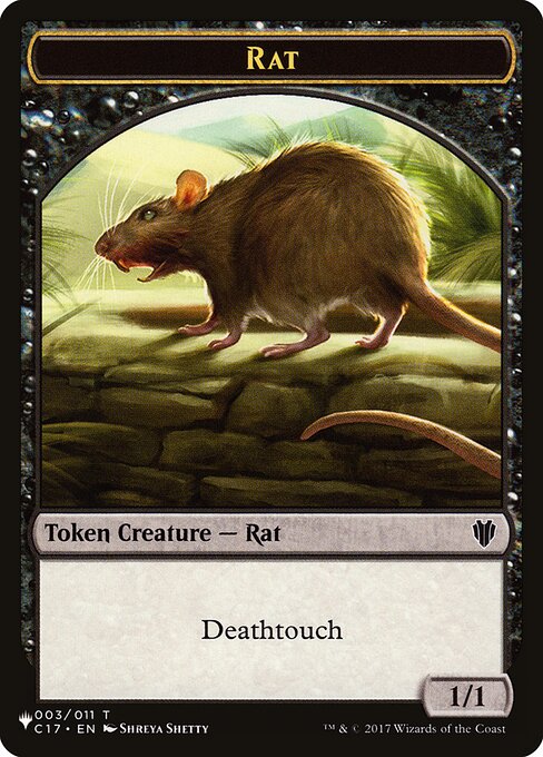 Rat highlighted card art