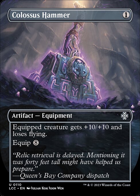 Colossus Hammer from The Lost Caverns of Ixalan Commander