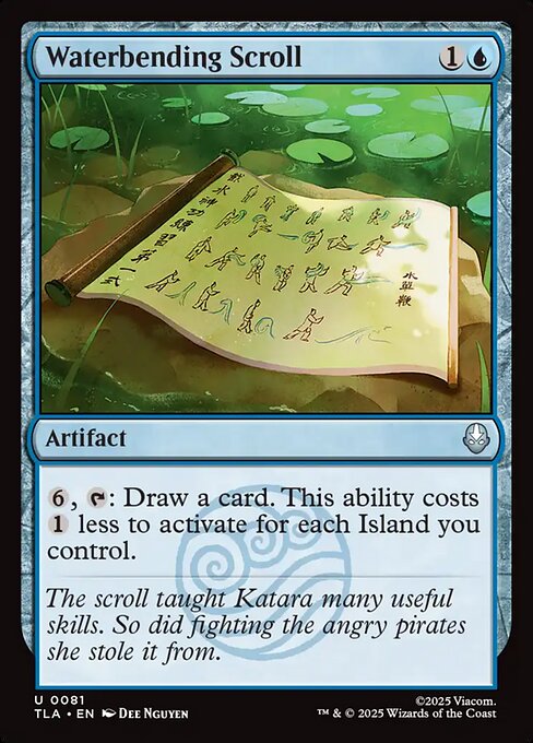 Waterbending Scroll from Avatar: The Last Airbender