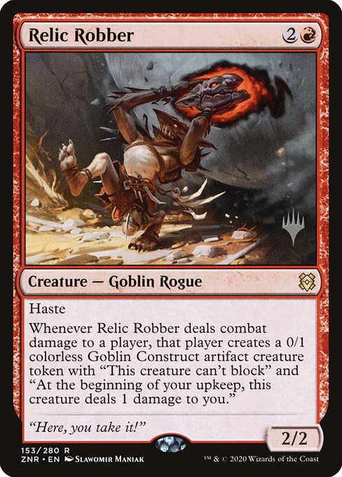 Relic Robber from Zendikar Rising Promos