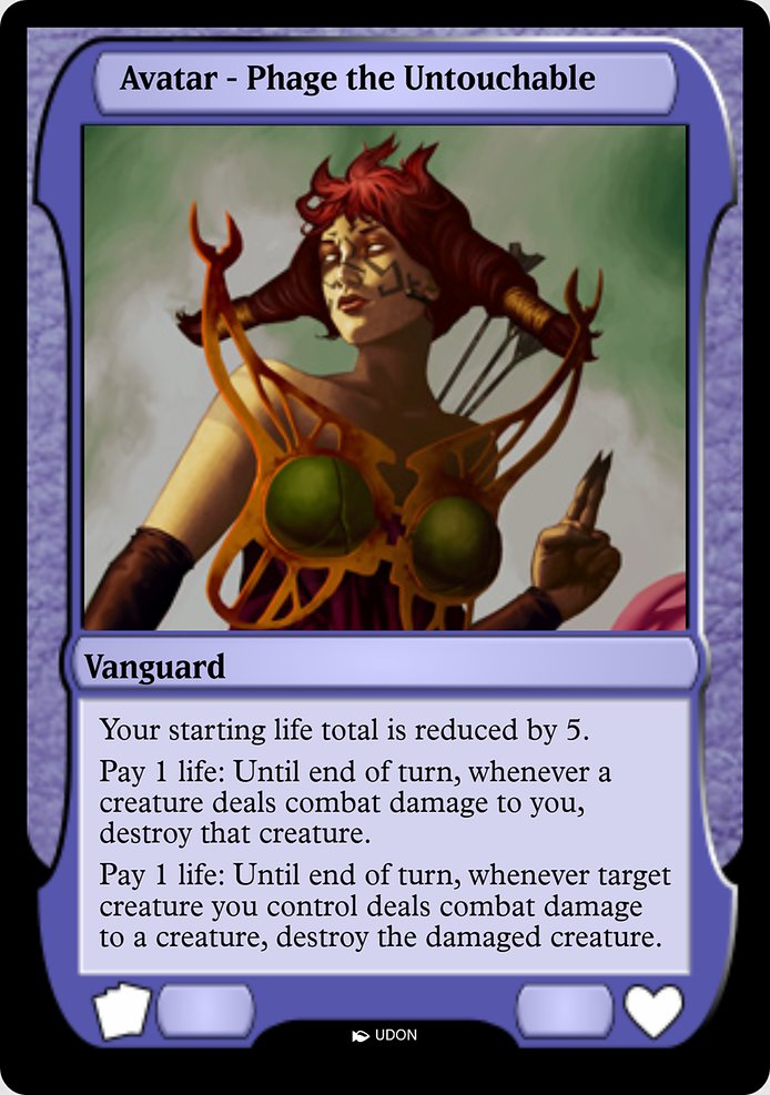 Phage the Untouchable Avatar highlighted card art