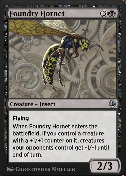 Foundry Hornet highlighted card art