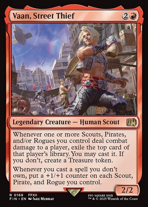 Vaan, Street Thief highlighted card art