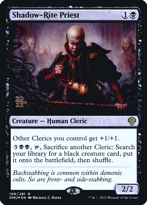 Shadow-Rite Priest from Dominaria United Promos