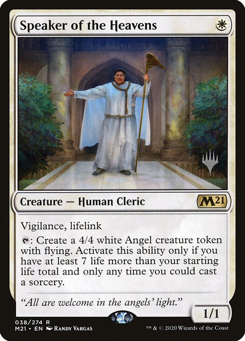 Speaker of the Heavens from Core Set 2021 Promos