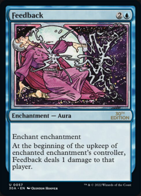 Feedback highlighted card art