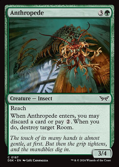 Anthropede highlighted card art