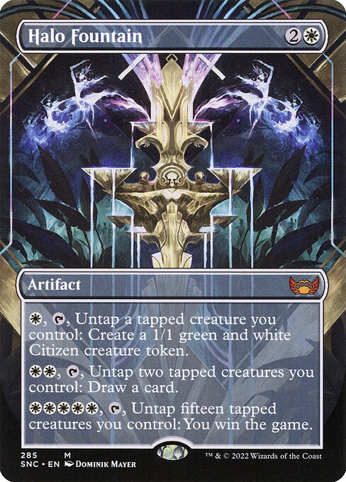 Halo Fountain from Streets of New Capenna