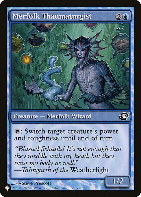 Merfolk Thaumaturgist highlighted card art