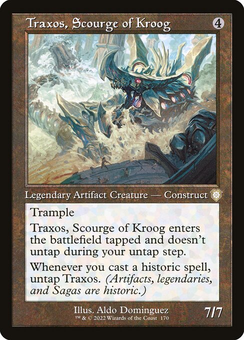 Traxos, Scourge of Kroog from The Brothers' War Commander