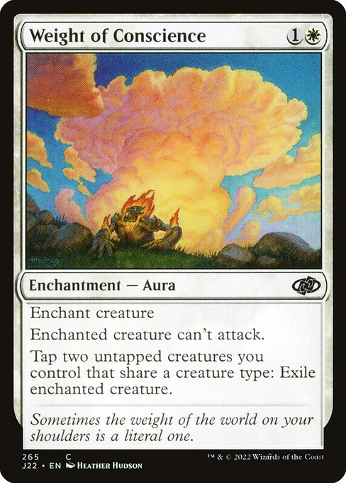 Weight of Conscience highlighted card art