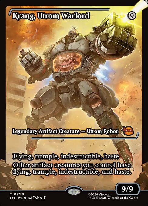 Krang, Utrom Warlord from Teenage Mutant Ninja Turtles