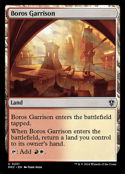 Boros Garrison from Murders at Karlov Manor Commander