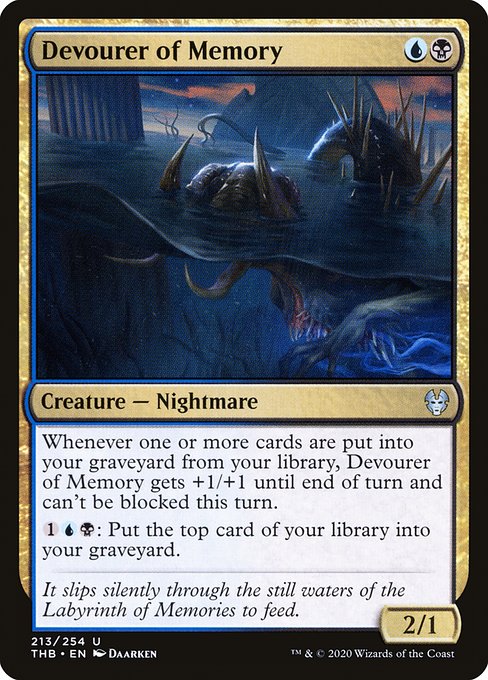 Devourer of Memory highlighted card art