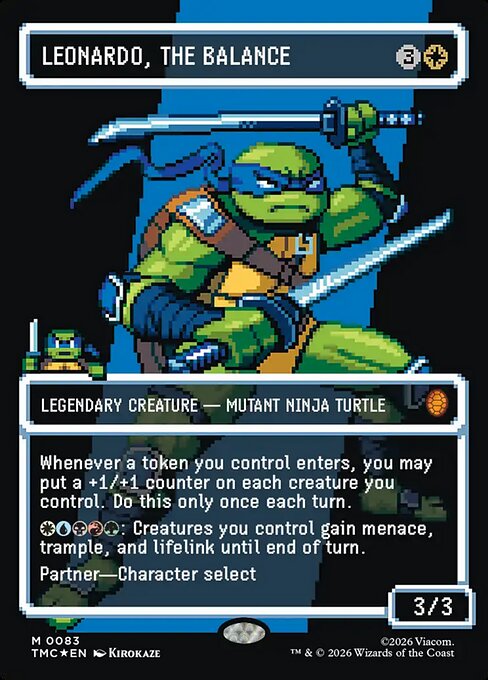 Leonardo, the Balance from Teenage Mutant Ninja Turtles Eternal