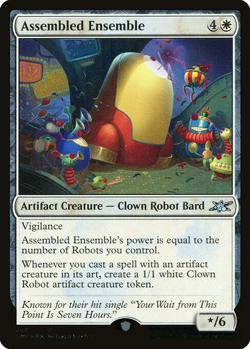 Assembled Ensemble from Unfinity