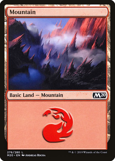Mountain from Core Set 2020