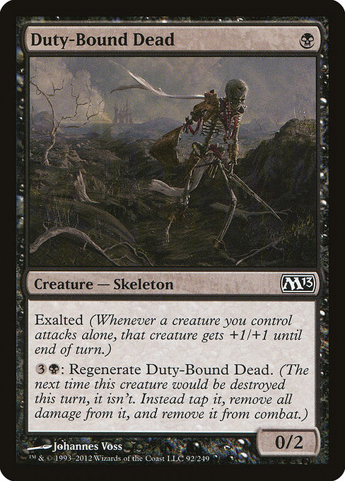 Duty-Bound Dead highlighted card art