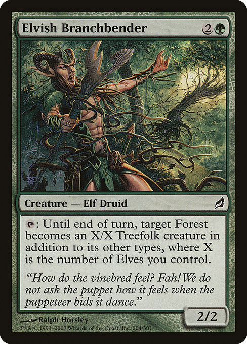 Elvish Branchbender from Lorwyn