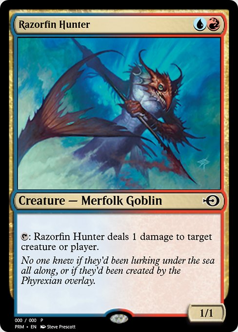 Razorfin Hunter from Magic Online Promos