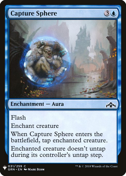 Capture Sphere from The List