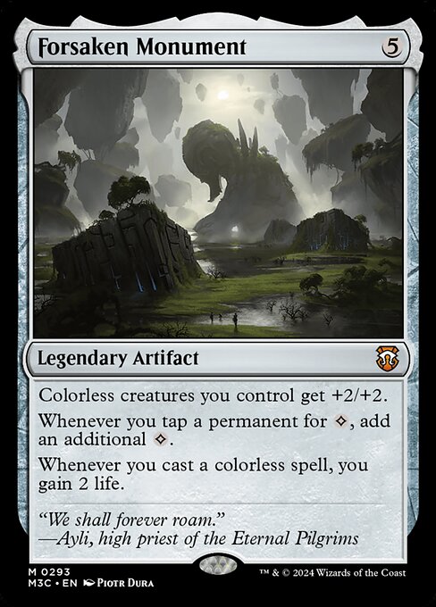 Forsaken Monument highlighted card art